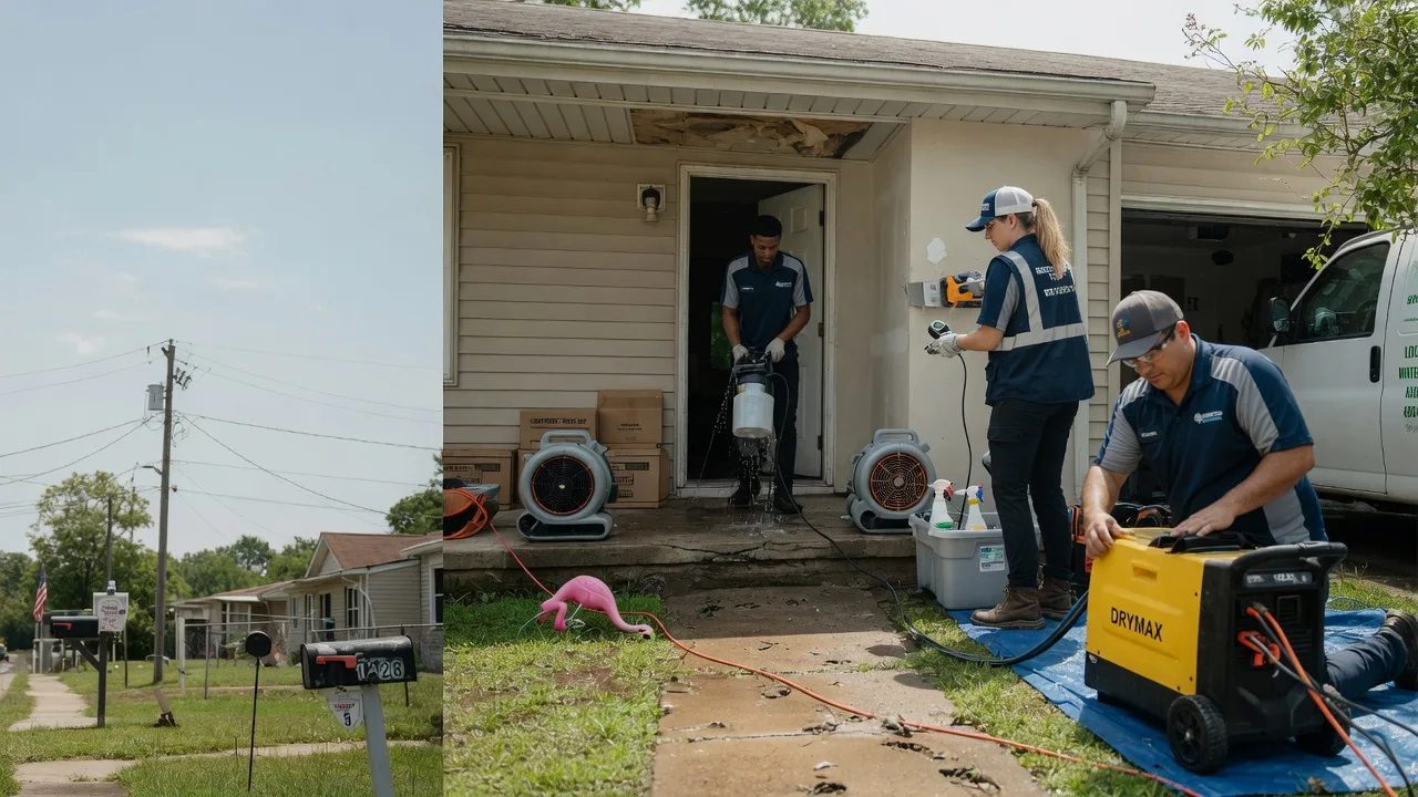 Storm Damage Water Removal in Coshocton, OH near me